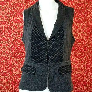 COLDWATER CREEK tweed vest S 🗓️